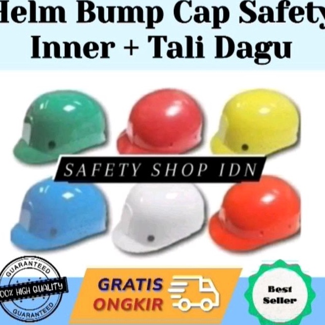 Penjualan TerbaikCOD Helm bump cap  helm bump camp  helm safety  helm proyek