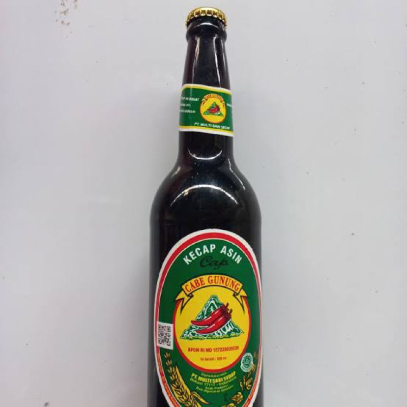 

Kecap Asin Cabe Gunung