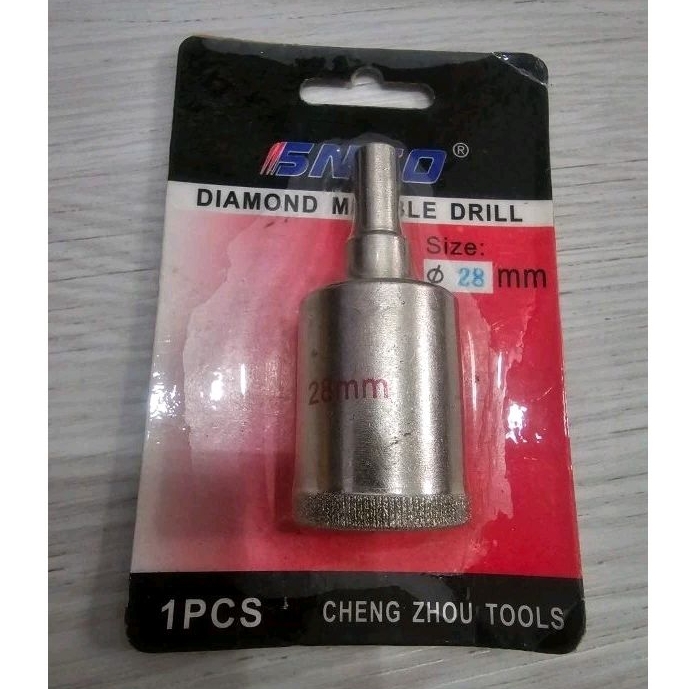Diamond Hole Saw core drill 28 mm Mata Bor granit Keramik marmer - mata bor pelubang keramik geranit