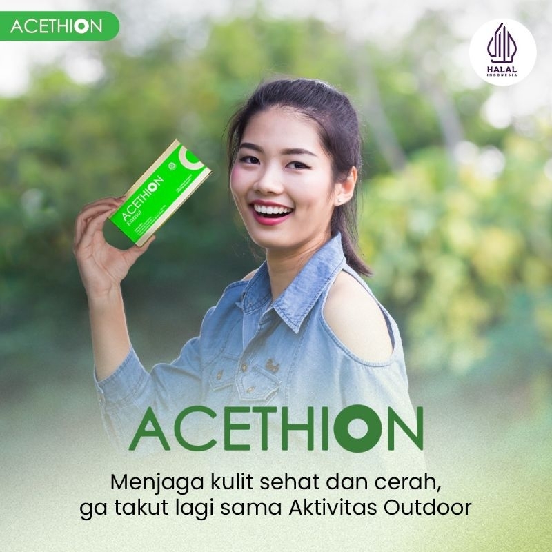 ACETHION L-GLUTATHION REDUCE 250MG (Suplemen Kesehatan Kulit, Mencerahkan Kulit, Mengencangkan Kulit
