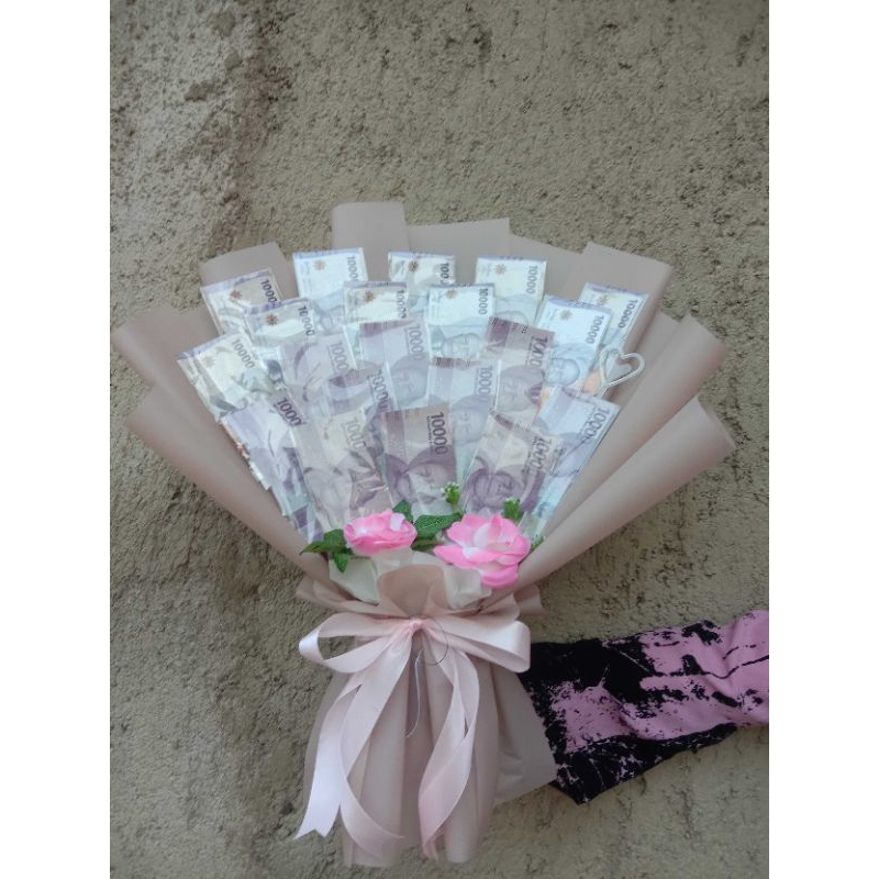 

buket uang 20 lembar