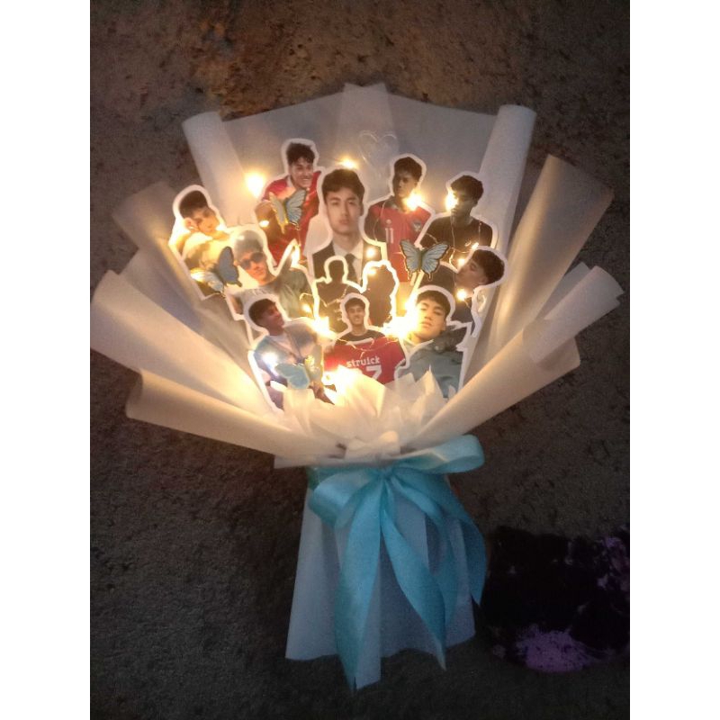 

buket foto custom LED