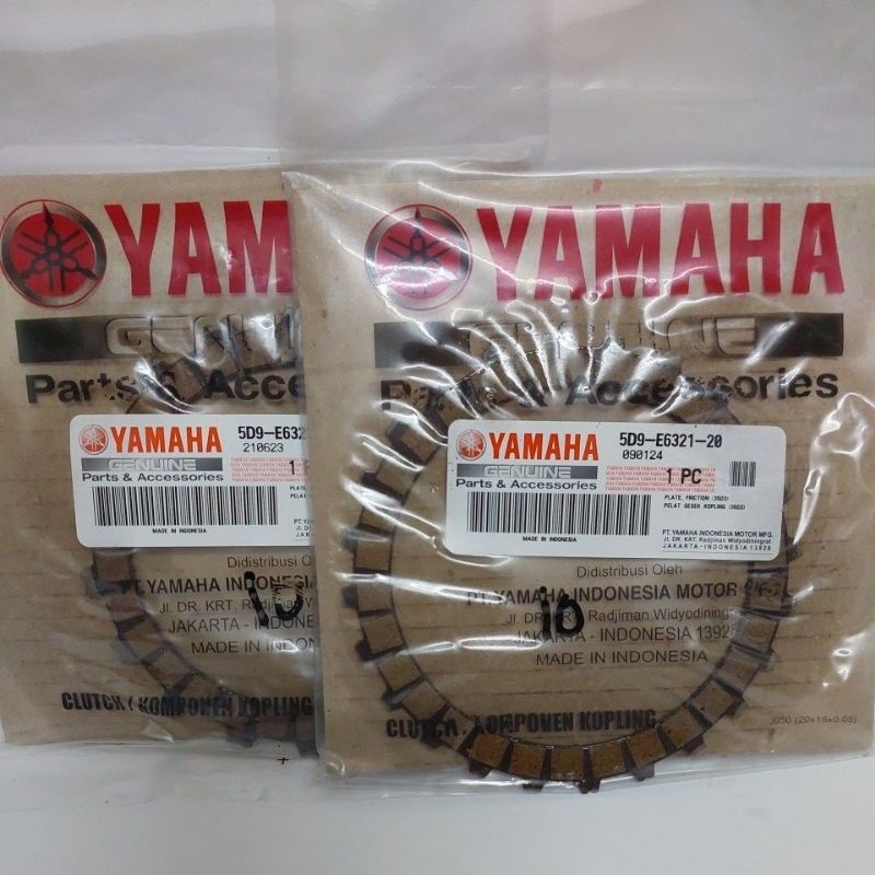 kampas kopling asli yamaha  vega zr 5D9-E6321-20