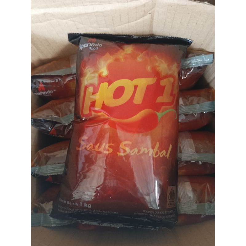 

Saus Sambal Cabe Hot one 1kg
