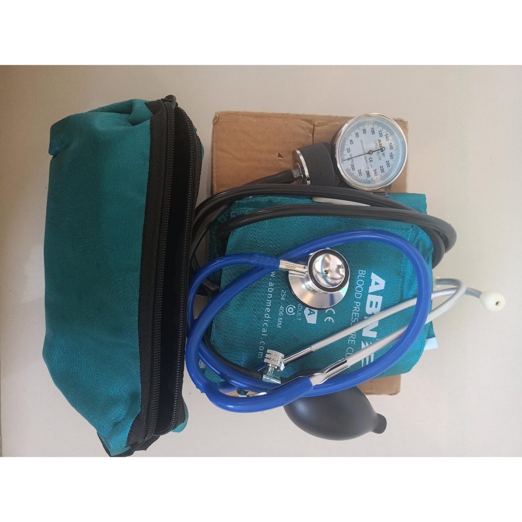 Alat Tensi Darah Manual ABN Tensimeter &amp; Stetoskop (1 Set)