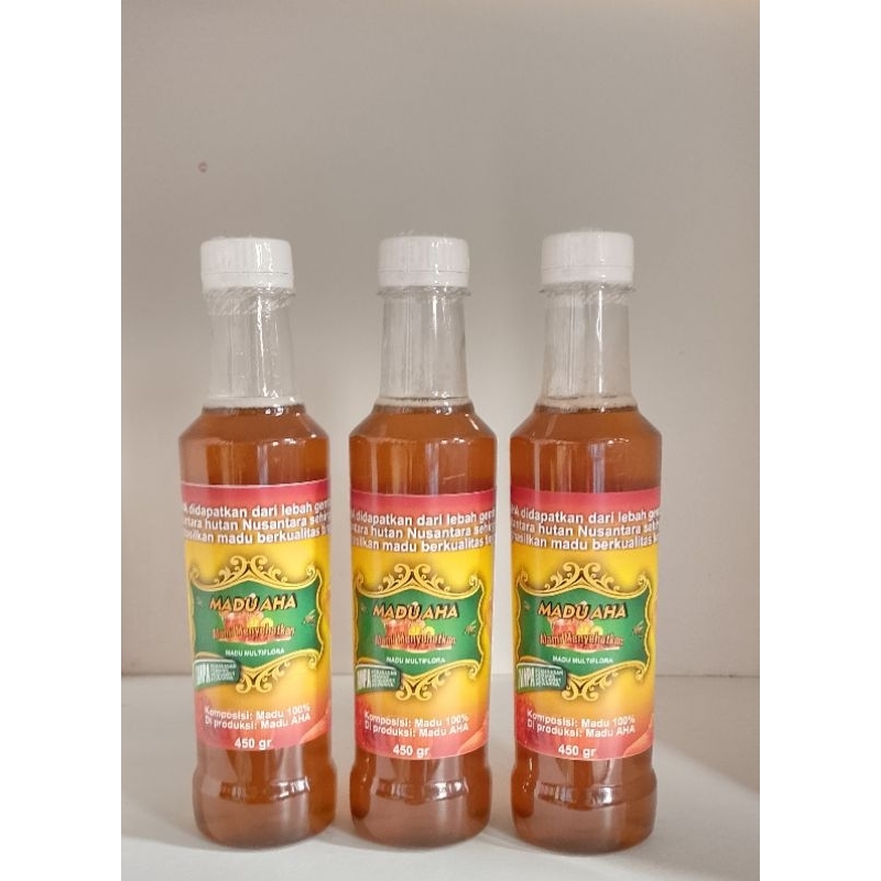 

Madu AHA multiflora,murni,alami, original 450g