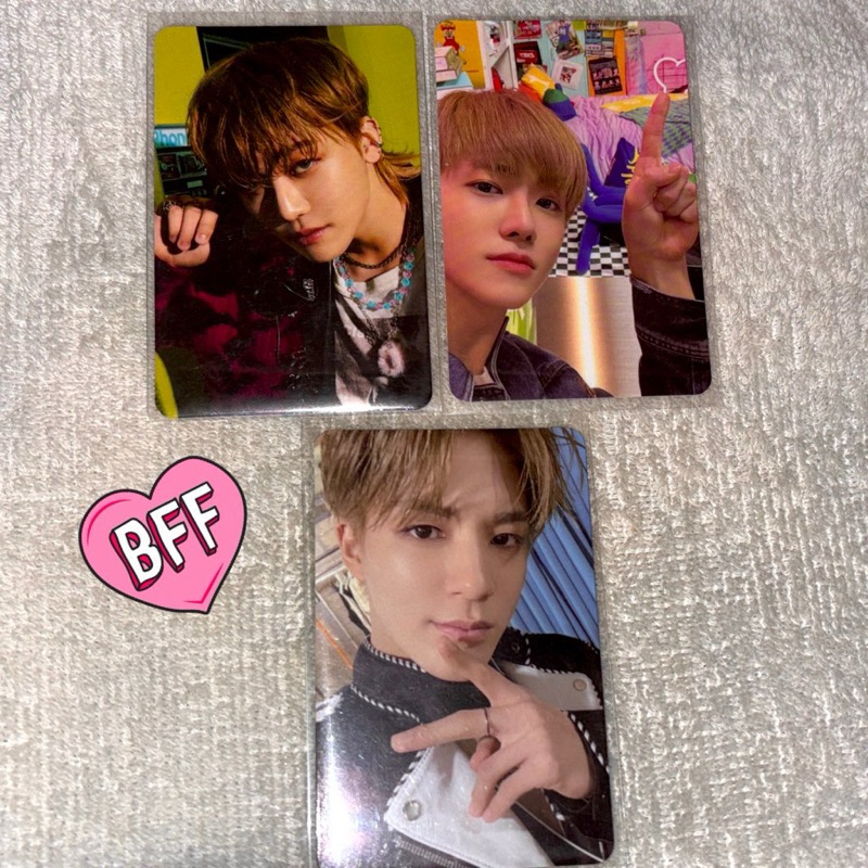 wts sell photocard jeno beyond live brochure jaemin miniframe set glitchmode nct dream