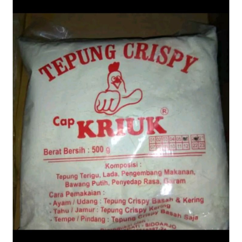 

Tepung crispy cap kriuk 500gr
