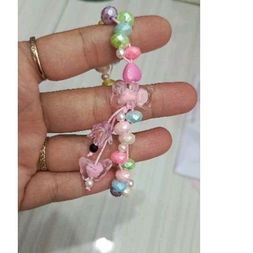 gelang mute  manik manik random