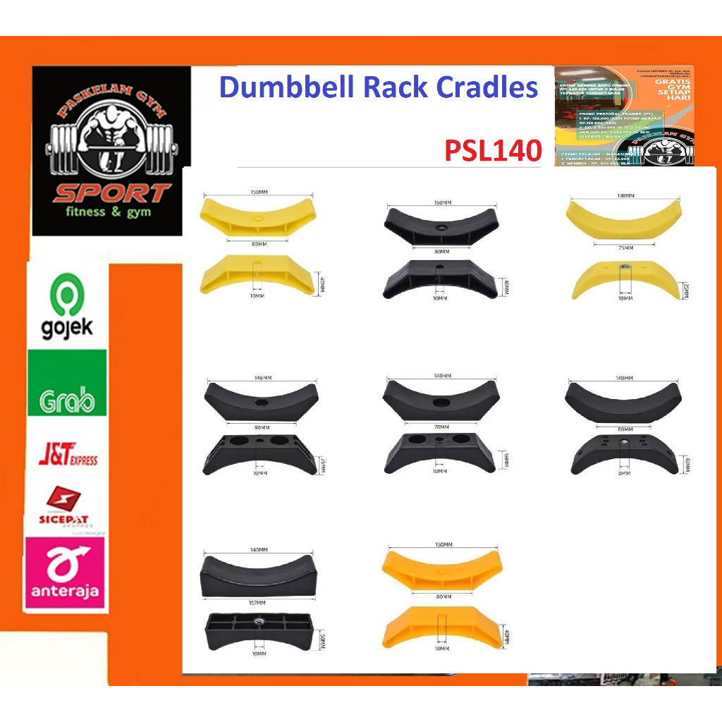 Tatakan Rak Dumbbell Dumbell Holders Dumbell Brackets Dumbell