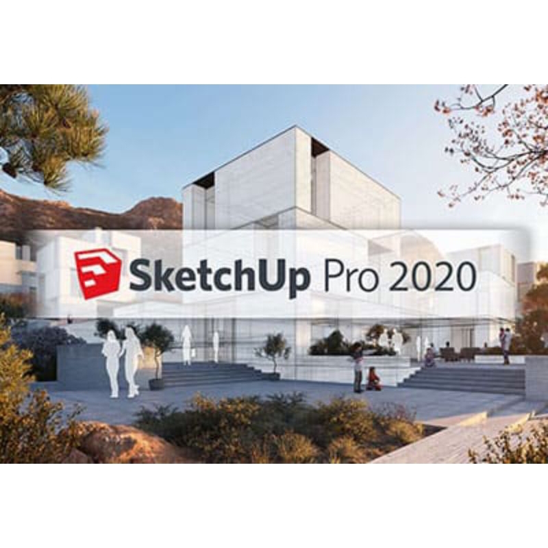 TERMURAH Original License Perpetual SketchUp Pro 2020 / SOFTWARE ORIGINAL SKETCHUP PRO 2020