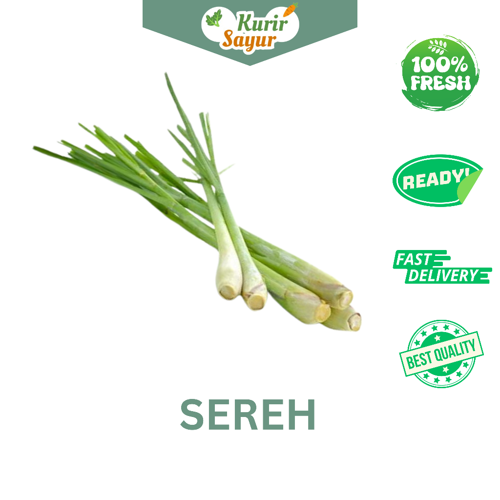 

KURIR SAYUR - BATANG SEREH / SEREH PER IKAT 250 GR