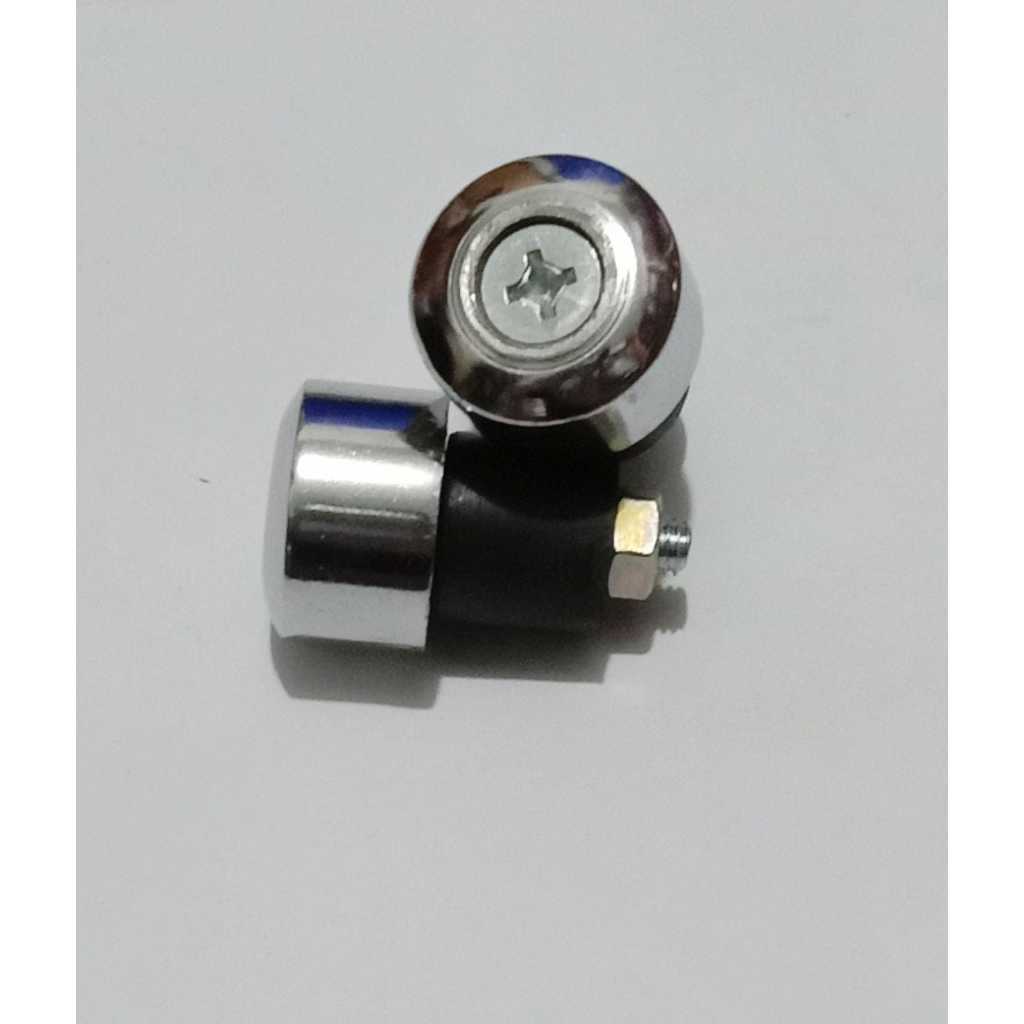 sepasang jalu bandul stang besi chrome motor universal model supra supra x old new jalu stang besi