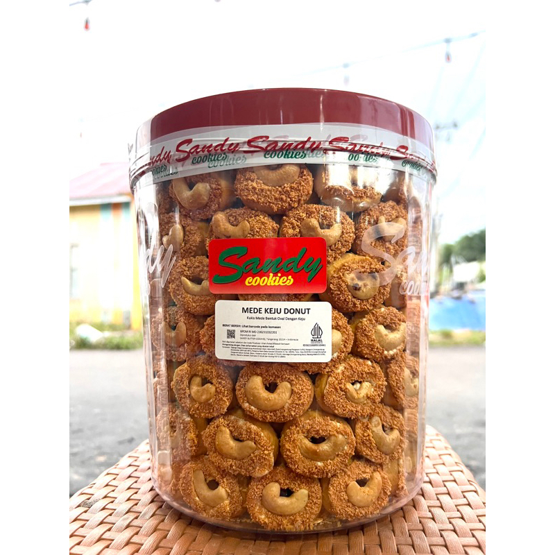 

K.SANDY JAKARTA MEDE KEJU DONAT 100gram