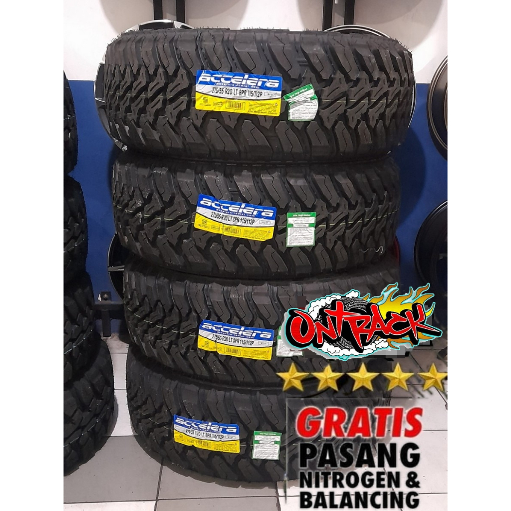 Ban Semi Offroad 275/55 R20 ACCELERA Ban Pacul MT 275 55 Ring 20 - Pajero Fortuner dll