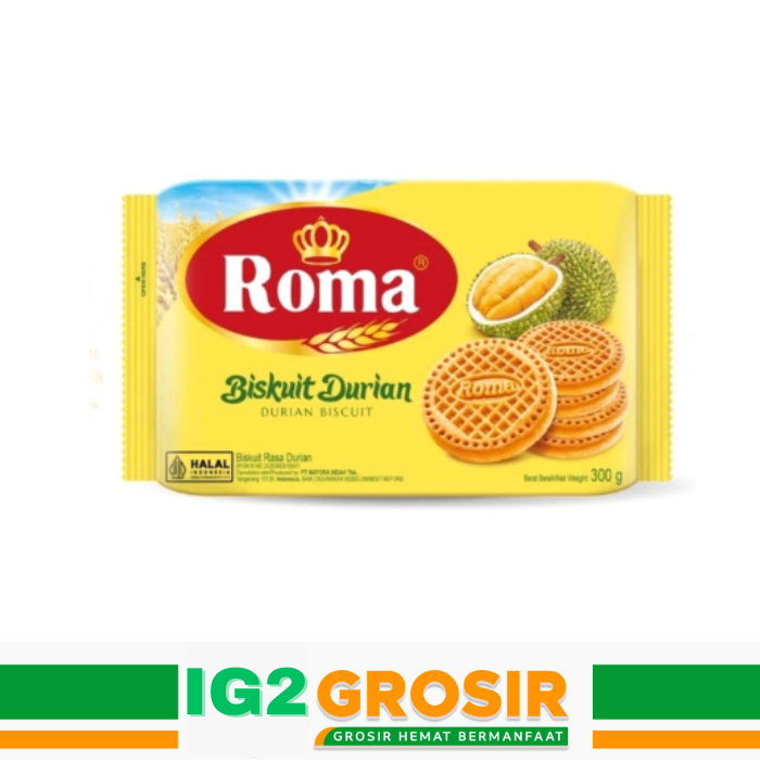 

Roma Biskuit Durian 300gr