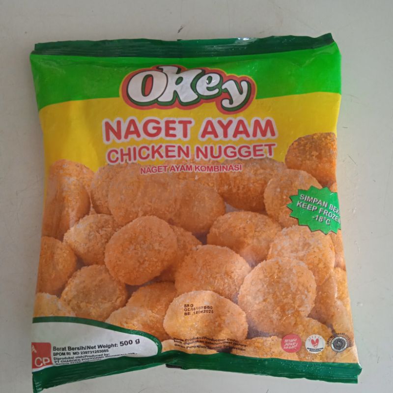 

Okey naget ayam kombinasi 500gram