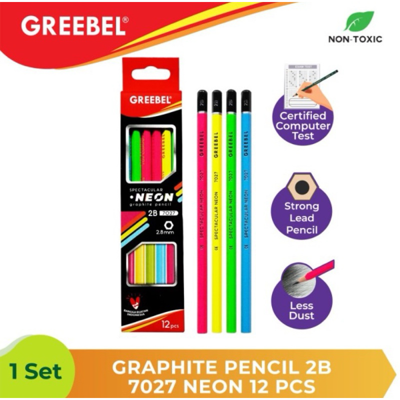

Pensil 2B Greebel