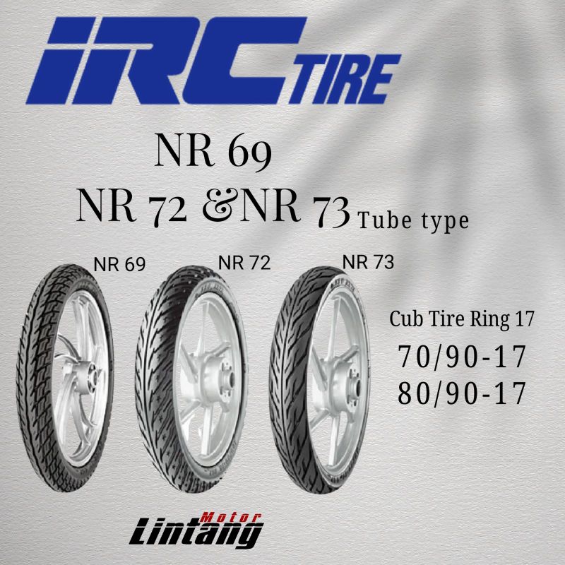 Ban motor IRC NR72/NR73& NR 69 Ring 17 Tubetype