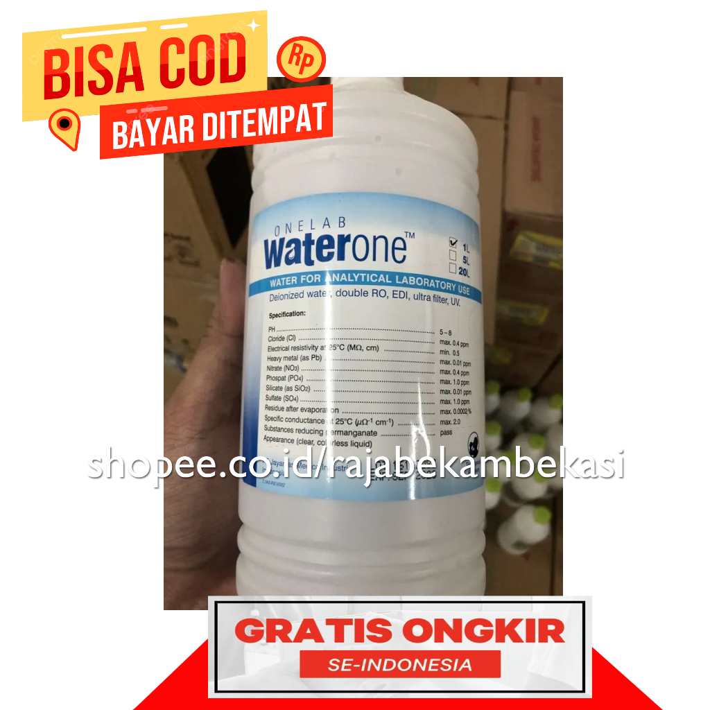 Water One Aquades 1 Liter