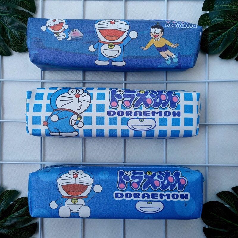

Kotak Pensil Tempat Pensil Kartun Lucu Motif Doraemon