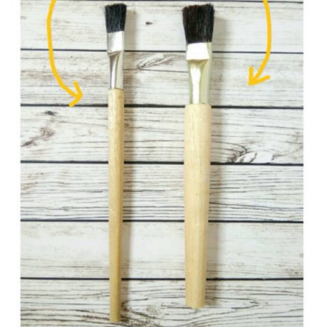 KUAS KUE NASTAR | KUAS KUE GAGANG KAYU | KUAS KUE KUNING TELUR | KUAS NASTAR | KUAS OLES KUNING TELU