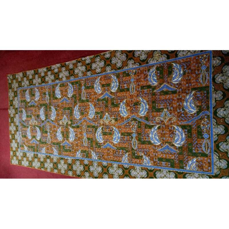 Kain Batik Tulis Asli Eksklusif Motif Gurdho Ndaru Rigen Kawung Lintang