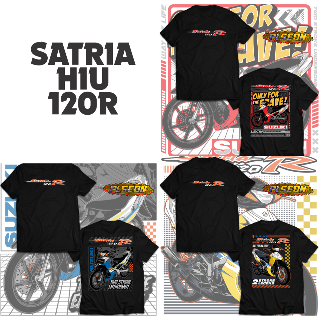 KAOS SATRIA HIU 120R KEREN