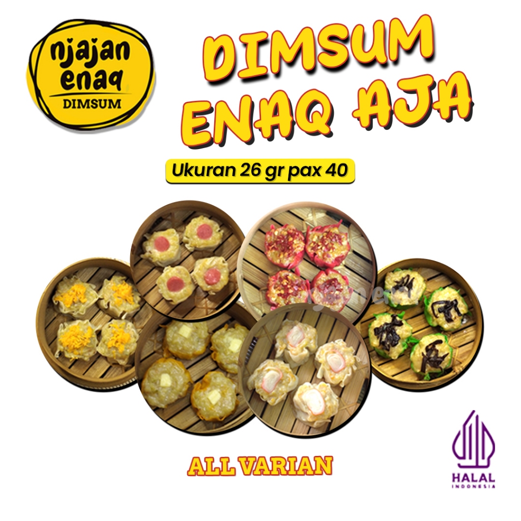 

DIMSUM ENAQ AJA 26gr PACK ISI 40 PCS❤️RT❤️