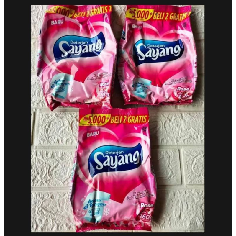 

Sayang bubuk paket 3pcs