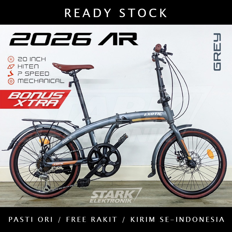 Exotic 2026 AR by Pacific Sepeda Lipat Folding Bike