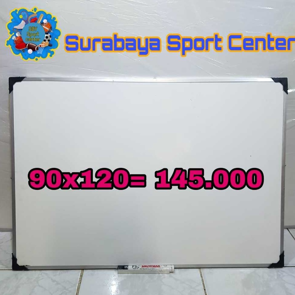 

ART S6F3 Papan Tulis Gantung 2 Sisi White Board Papan Tulis Kapur Ukuran 9x12 NON MAGNET