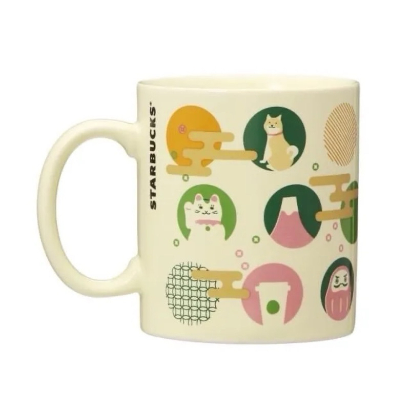 Starbucks Japan Daruma Mug 2020 RAREE