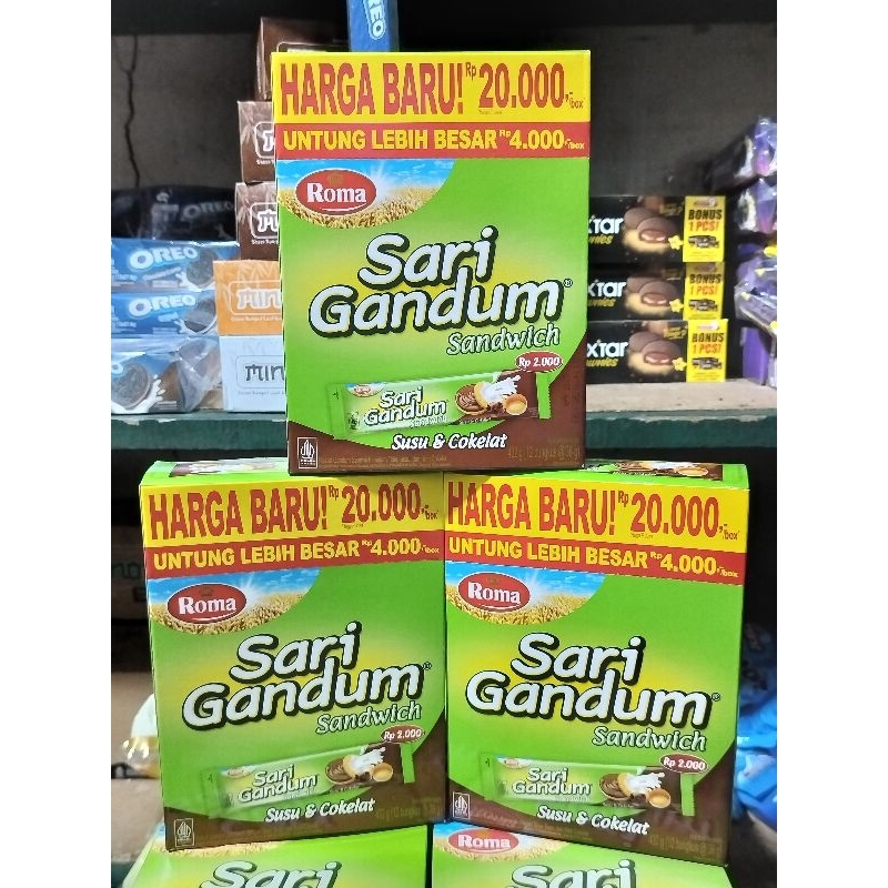 

Roma Sari Gandum Cokelat