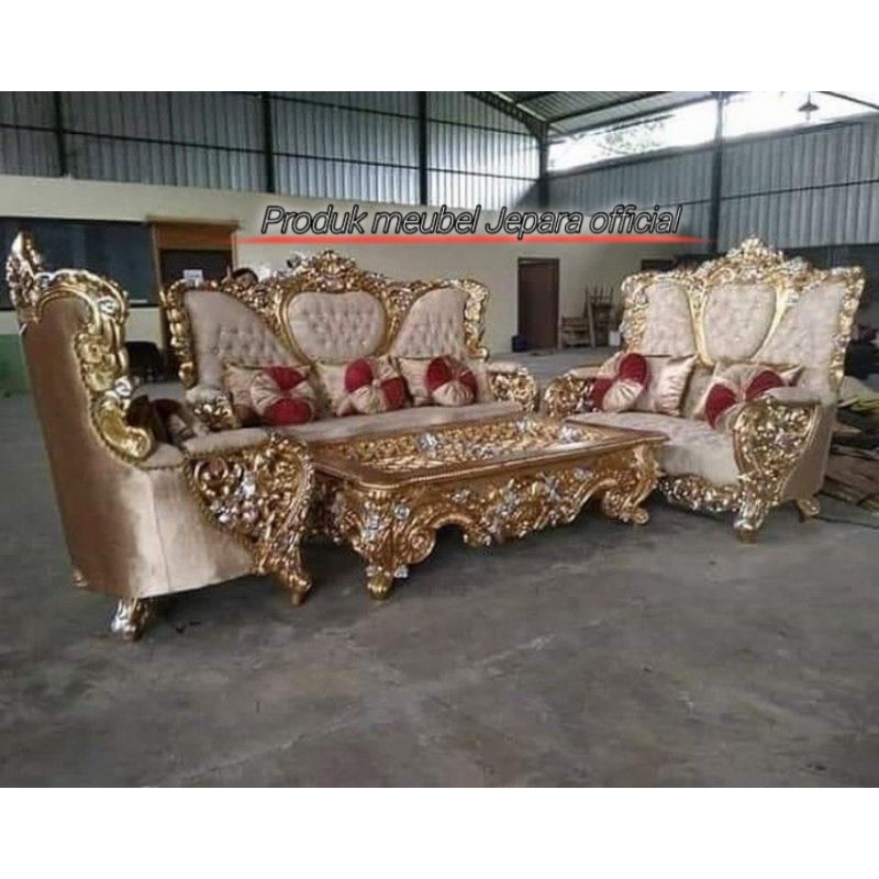 Kursi tamu belagio ukiran Ori / sofa tamu belagio / kursi tamu ukir mewah / sofa ukir