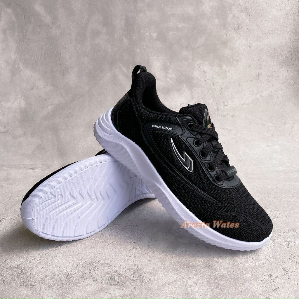 Sepatu sekolah sport wanita new era amel cindy hitam