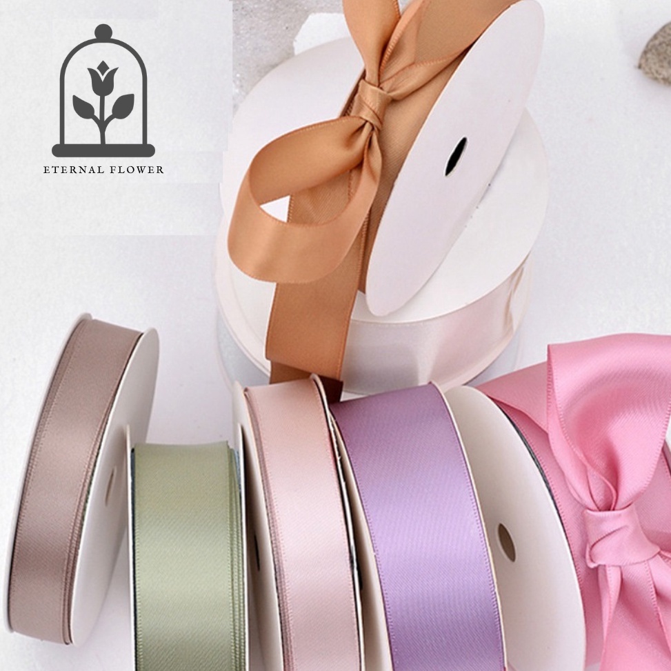 

Potongan Besar 1ROLL Pita FACE Satin Premium Ribbon Korea Satin 25 cm Panjang 45 meter Kado Dekorasi Hampers Bouquet Colourful Cantik Kuning Gold Emas Murah Kerajinan Tangan