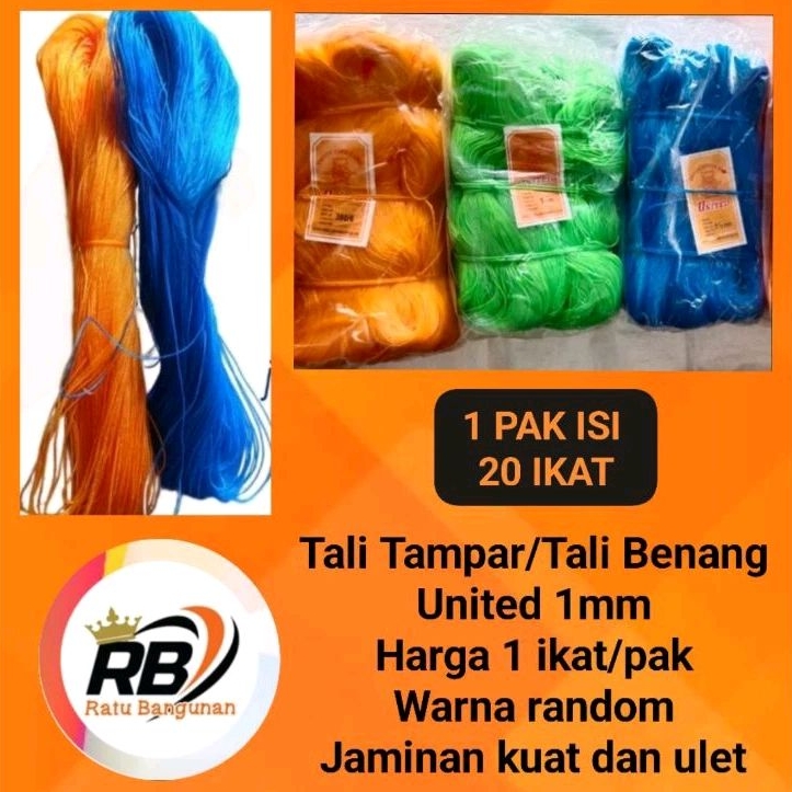 

Tali Tampar / Tali Benang Plastik United UK 1 mm