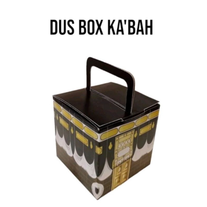

Dus box Ka'bah kemasan oleh oleh haji dan umroh isi 10 pcs