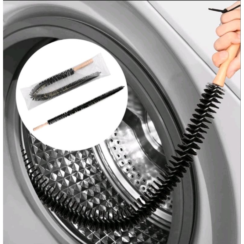 cleaning brush fleksibel/ sikat pembersih silinder mesin cuci 40 cm/pembersih pengering mesin cuci,s