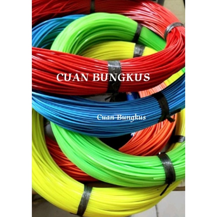 Free Ongkir Sedotan Selang kecil panjang per gulung ikat micro ES anak unik 2mm warna warni Tali sel