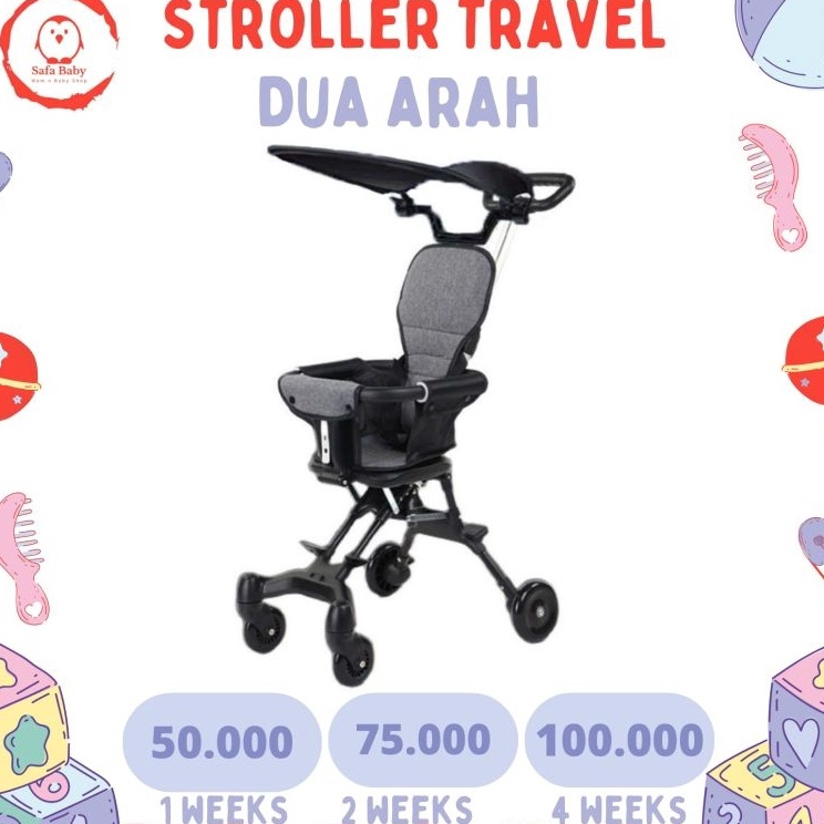 Model Limited  Sewa Stroller Travel Dua Arah