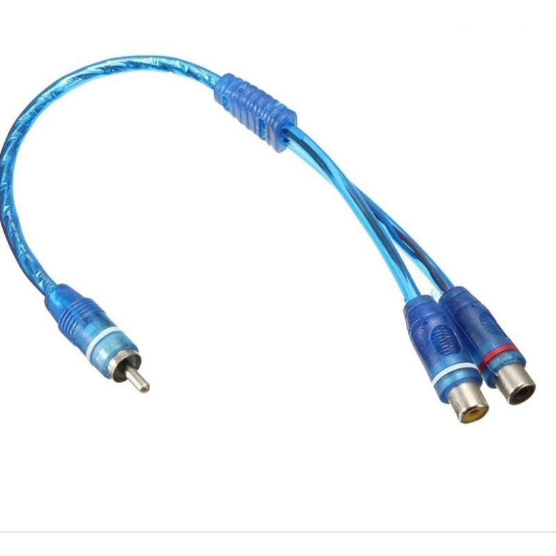 Kabel RCA Cabang 2Female 1Male / Kabel Y