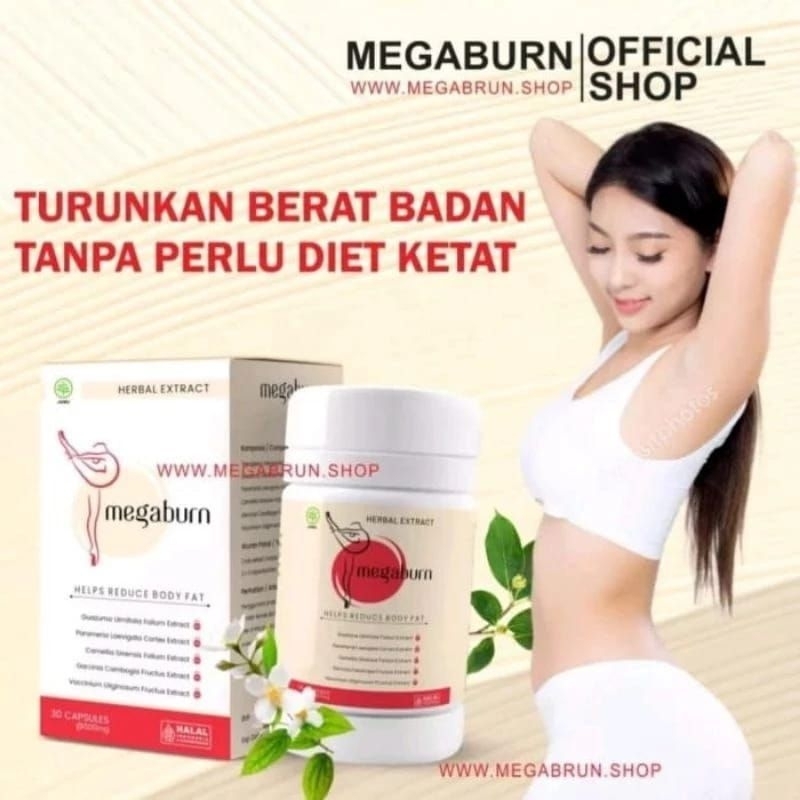 Megaburn Obat Pelangsing Badan Megaburn Slimming Support