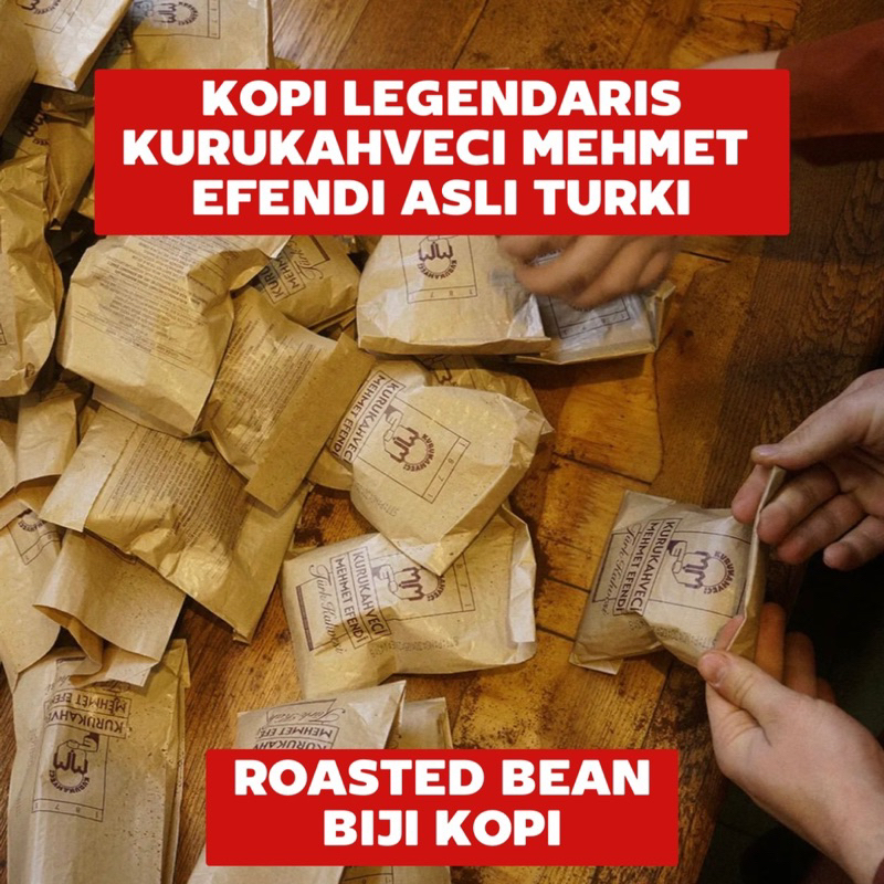 

Kopi Biji Roasted Bean Kurukahveci Mehmet Efendi 130 gr