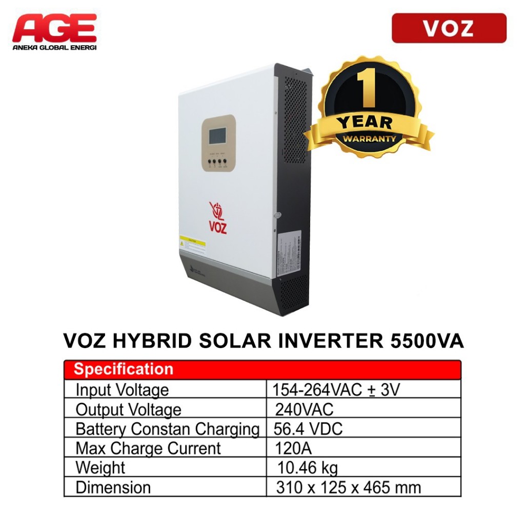 Solar Inverter Hybrid 5.5 KVA