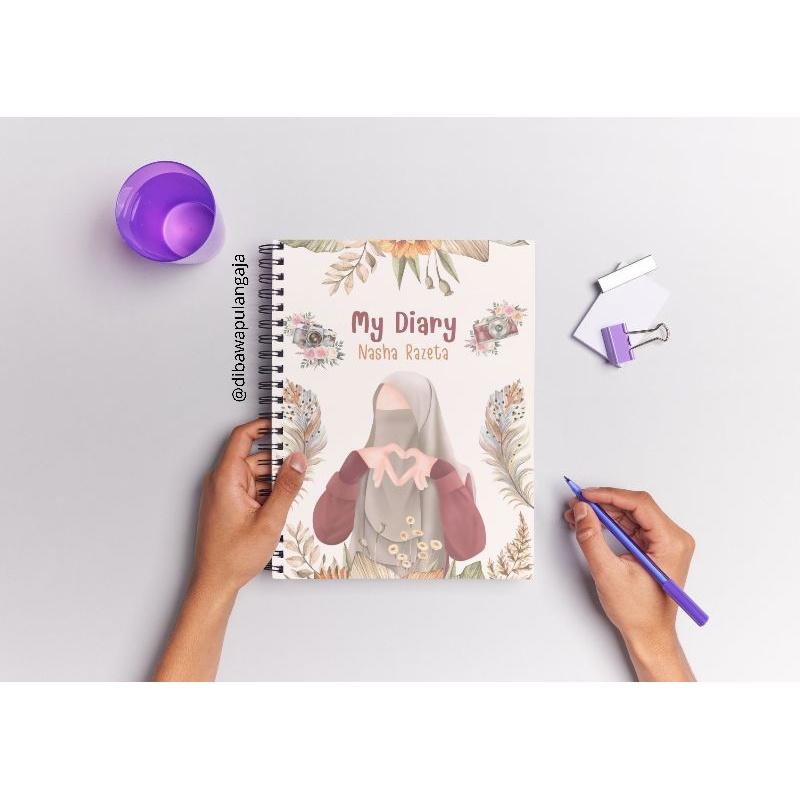 

DIARY CUSTOM NAMA / DR004