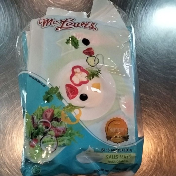 PROMO Mc Lewis Salad Dressing Mayo Mayonnaise Mayones Original 500 Gram Gr Kemasan Sachet Isi 5 100 