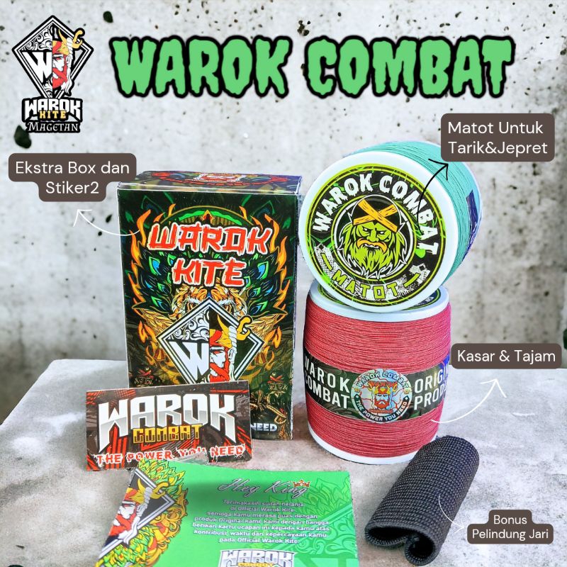 Gelasan Warok Combat Matot Original Kasar (Untuk Tarik & Jepret)