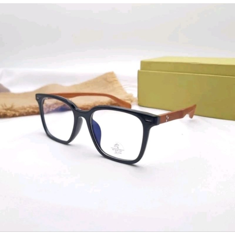 Frame Kacamata Pria/Wanita 5086 | Kacamata Minus Photocromic | Kacamata Antiradiasi | Kacamata Bluer